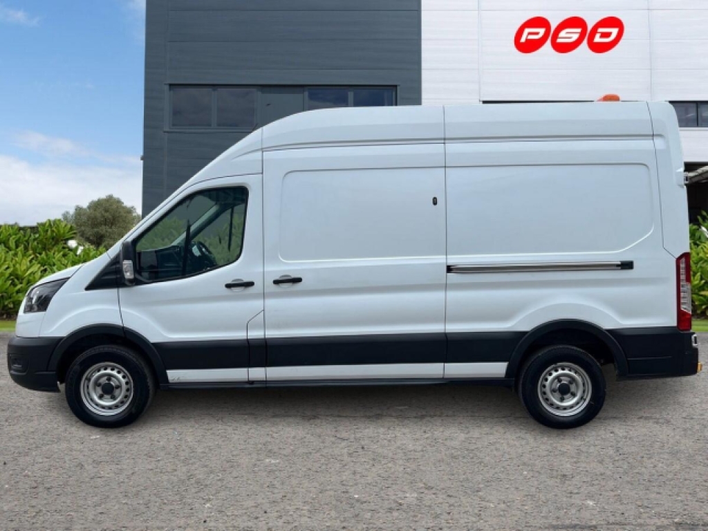 Ford Transit Custom 2.0 350 Ecoblue Leader Panel Van White #4