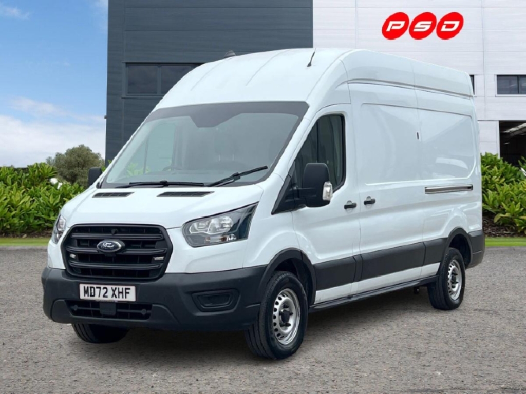 Ford Transit Custom 2.0 350 Ecoblue Leader Panel Van White #3
