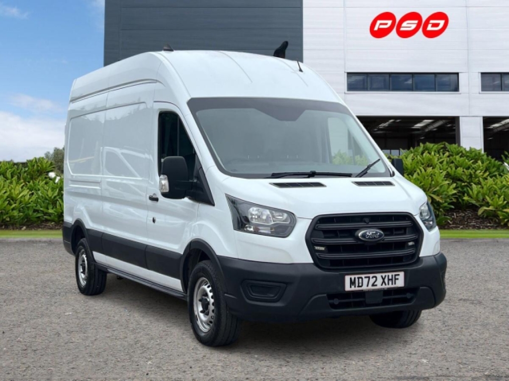Ford Transit Custom 2.0 350 Ecoblue Leader Panel Van White