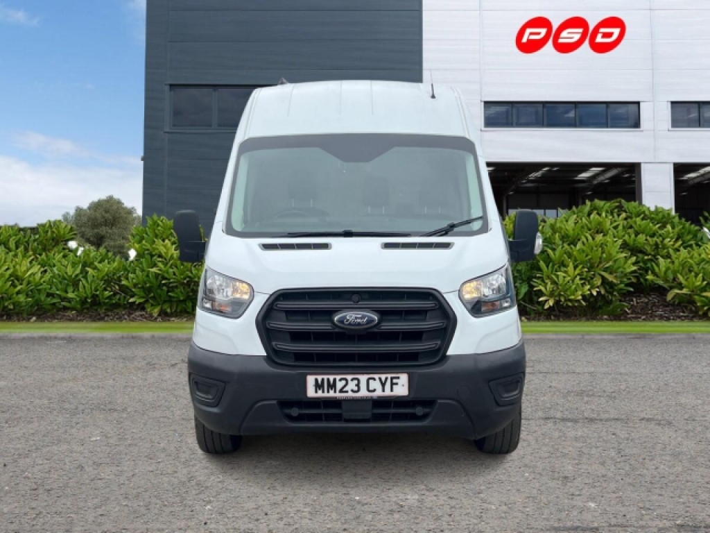 Ford Transit Custom 2.0 350 Ecoblue Leader Panel Van White #2