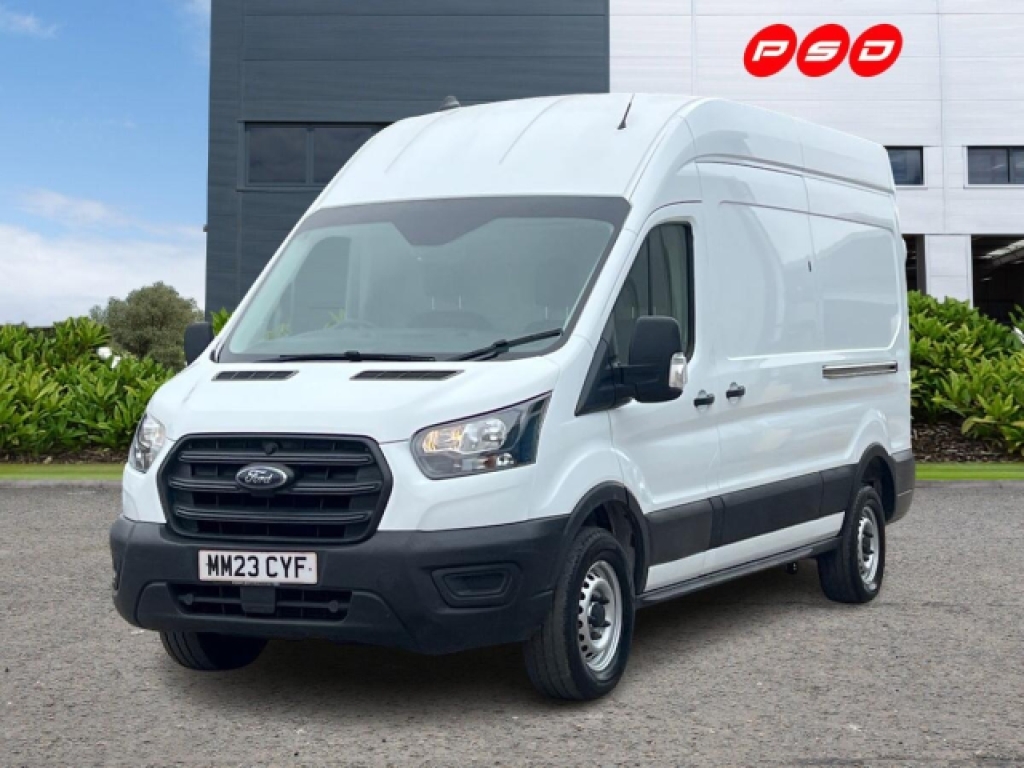 Ford Transit Custom 2.0 350 Ecoblue Leader Panel Van White #3