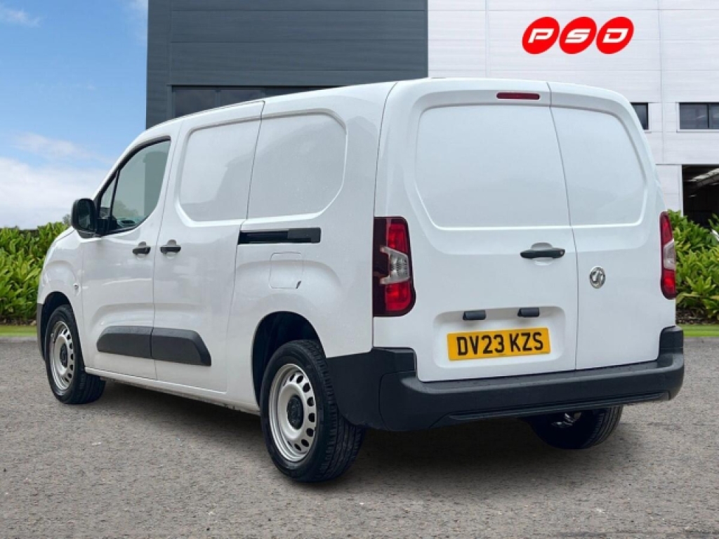 Vauxhall Combo 1.5 Turbo D 2300 Prime Panel Van White #5