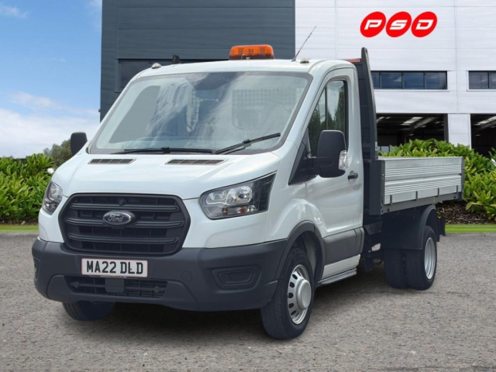 Ford Transit Custom 2.0 350 Ecoblue Leader Tipper White #3
