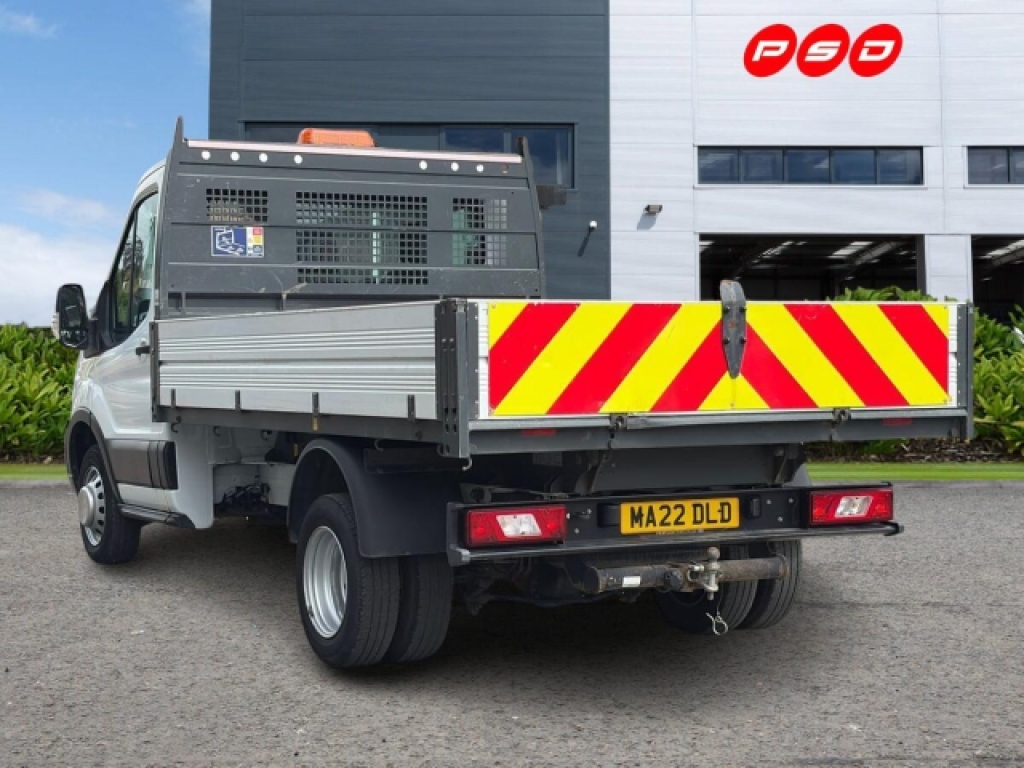 Ford Transit Custom 2.0 350 Ecoblue Leader Tipper White #5