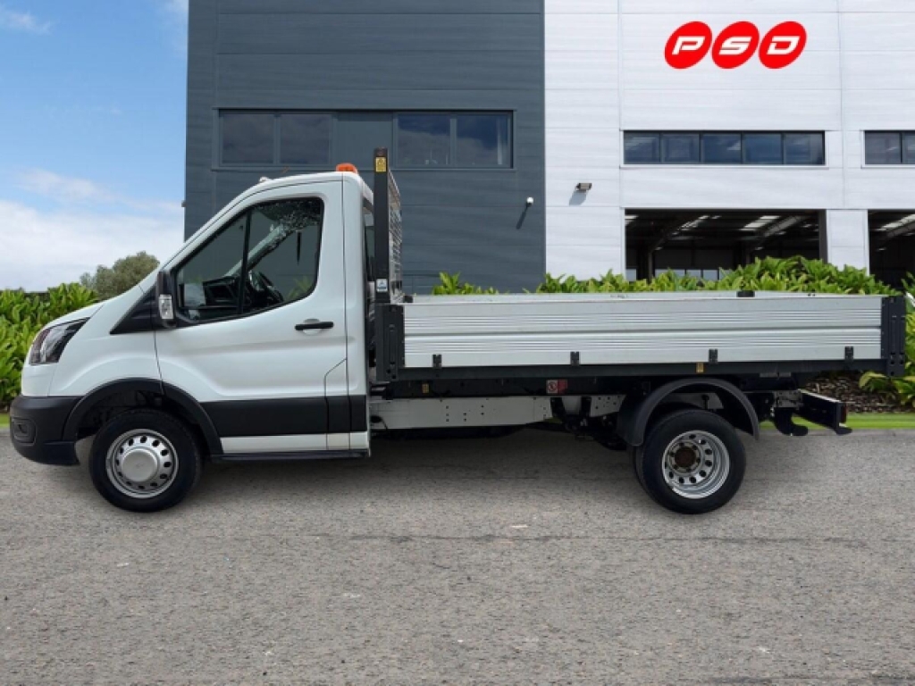 Ford Transit Custom 2.0 350 Ecoblue Leader Tipper White #4