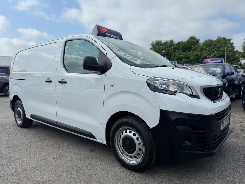 Peugeot Expert 2.0 Bluehdi 1400 Professional Standard Panel Van M NU70UGR White #2