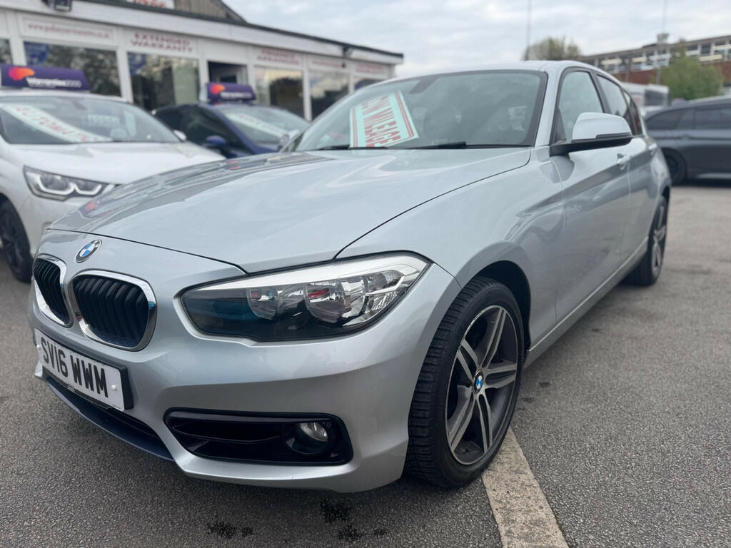 BMW 1 Series 1.5 116D Sport Euro 6 Ss Silver