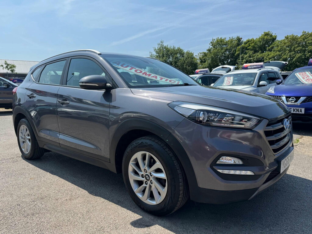 Hyundai Tucson 2.0 Crdi Se Nav 4Wd Euro 6 YG66NHH Grey #2