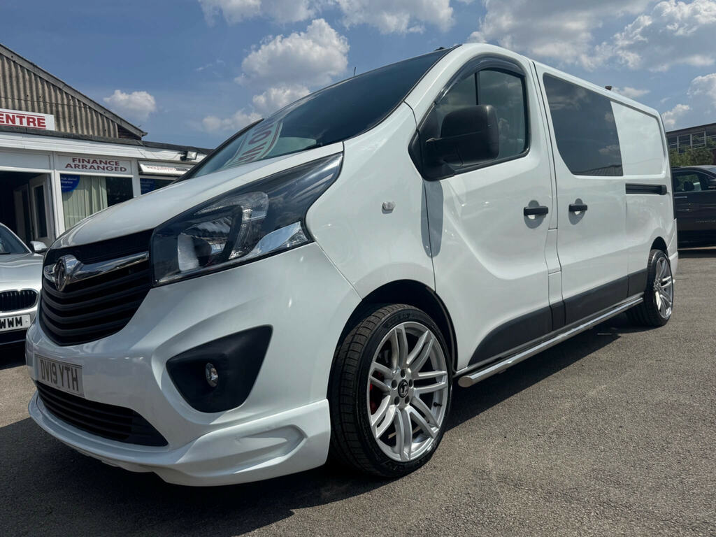 Vauxhall Vivaro 1.6 Cdti 2900 Sportive L2 H1 Euro 6 White