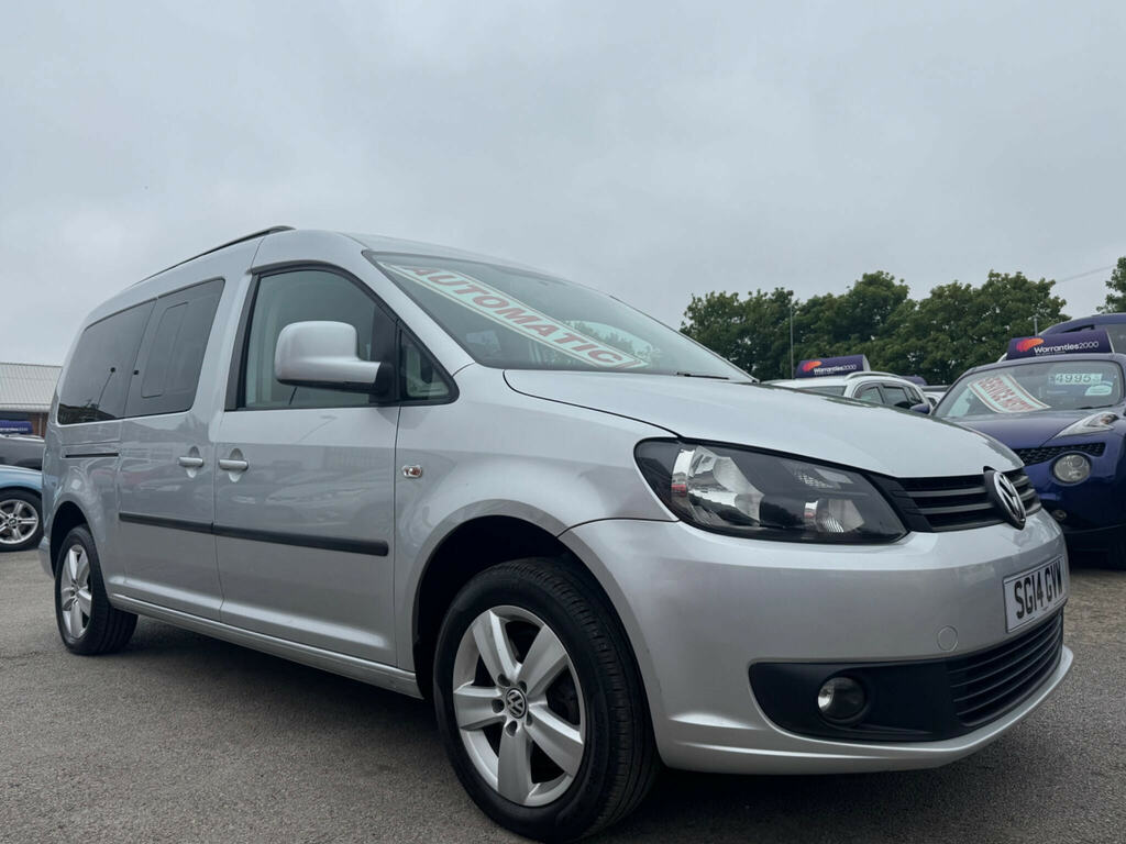 Volkswagen Caddy Maxi Life 1.6 Tdi Cr Dsg Euro 5 Silver #2