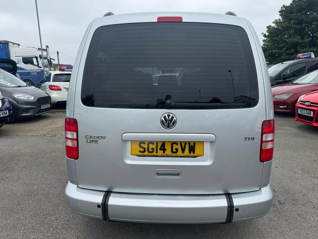 Volkswagen Caddy Maxi Life 1.6 Tdi Cr Dsg Euro 5 Silver #6