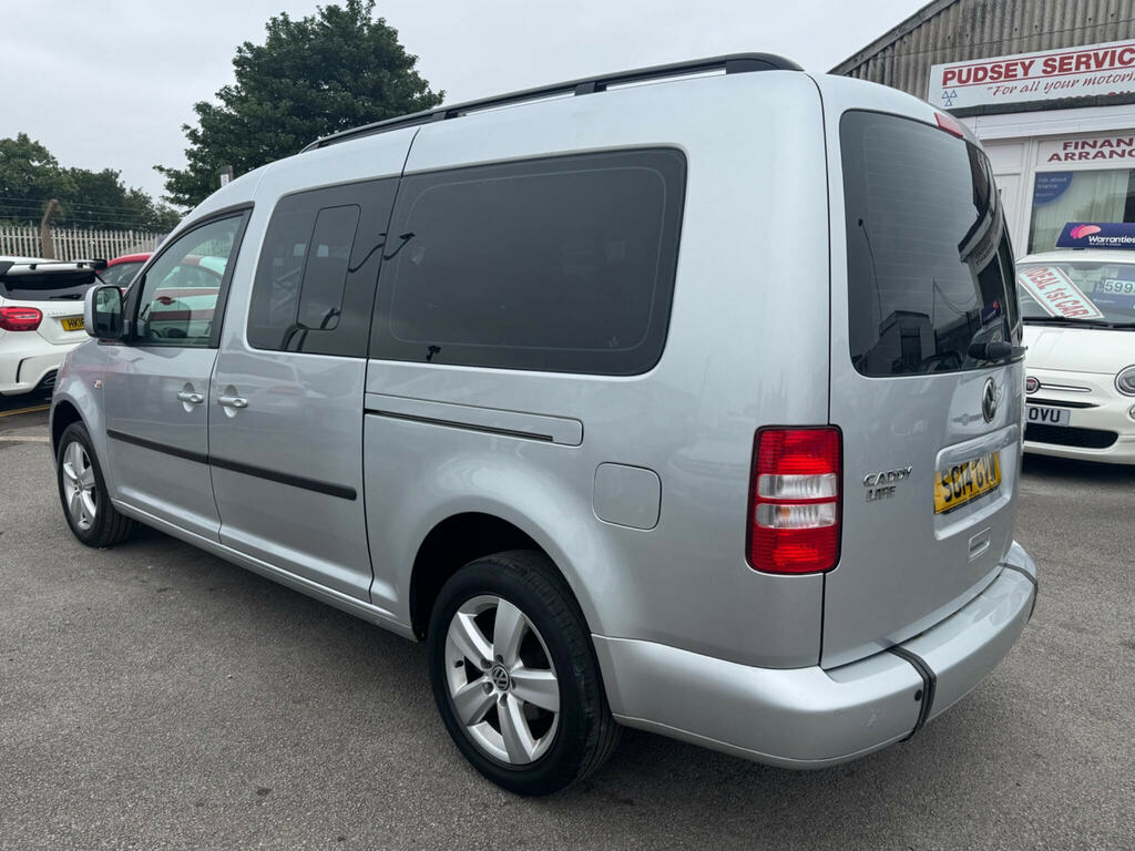 Volkswagen Caddy Maxi Life 1.6 Tdi Cr Dsg Euro 5 Silver #5