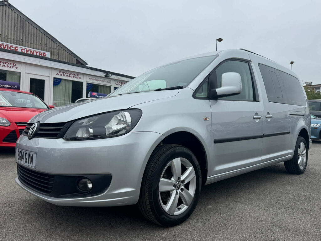 Volkswagen Caddy Maxi Life 1.6 Tdi Cr Dsg Euro 5 Silver #3