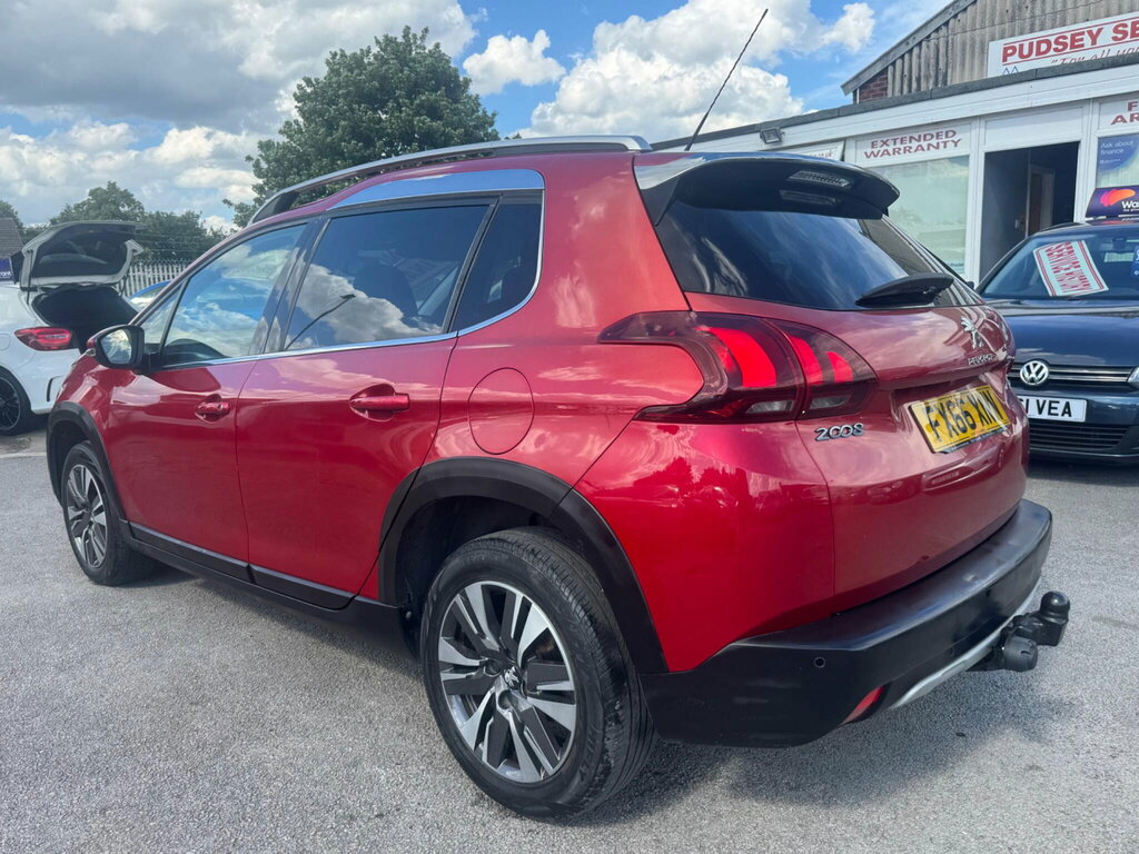 Peugeot 2008 1.2 Puretech Allure Euro 6 Red #4