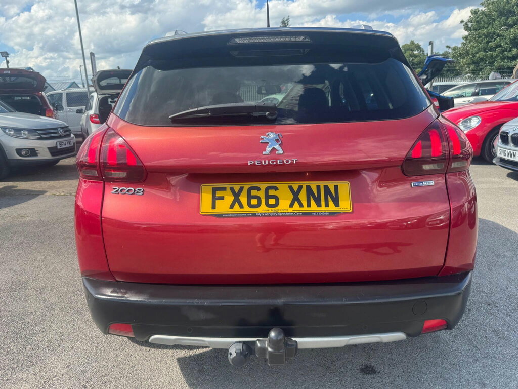 Peugeot 2008 1.2 Puretech Allure Euro 6 Red #5