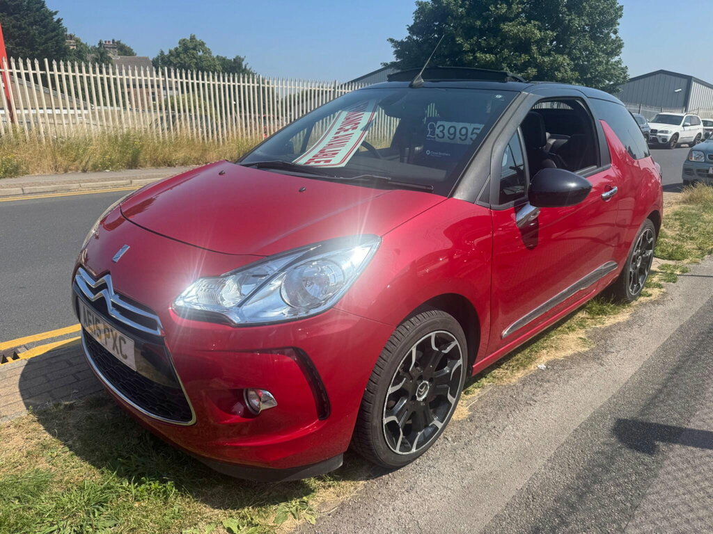 Citroen Ds3 Cabrio 1.2 Puretech Dstyle Plus Euro 6 Ss Red