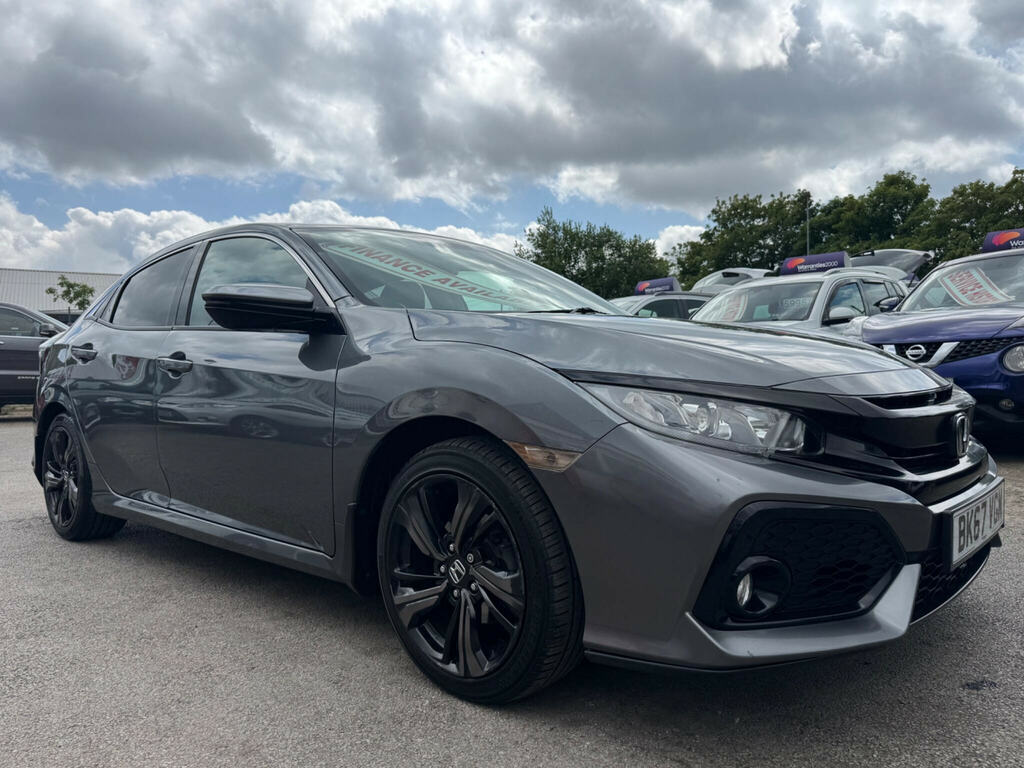 Honda Civic 1.0 Vtec Turbo Ex Euro 6 Ss BK67VGM Grey #2