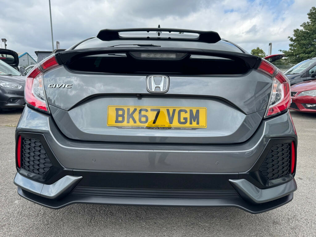 Honda Civic 1.0 Vtec Turbo Ex Euro 6 Ss BK67VGM Grey #6
