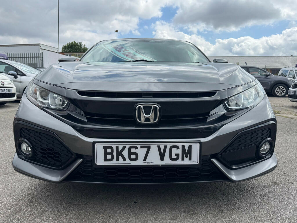 Honda Civic 1.0 Vtec Turbo Ex Euro 6 Ss BK67VGM Grey #4