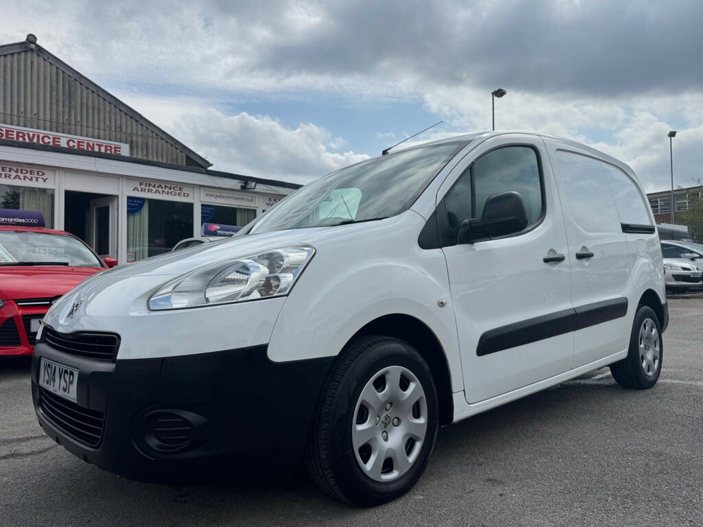 Peugeot Partner 1.6 Hdi 625 Professional L1 White