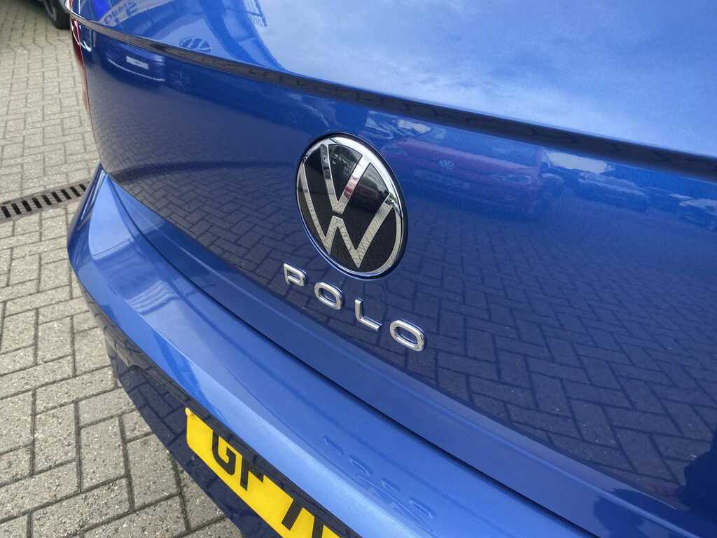 Volkswagen Polo Polo R-line Tsi S-a Silver #9