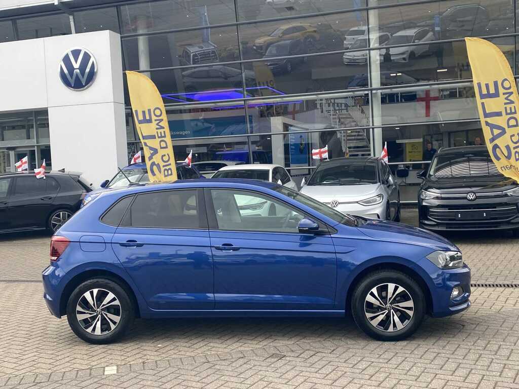 Volkswagen Polo Polo R-line Tsi S-a Silver #4