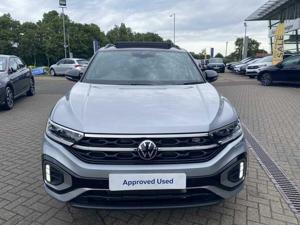 Volkswagen T-Roc 2.0 Tdi R-line Suv Dsg 150 Ps U14029 Ulez Grey #2