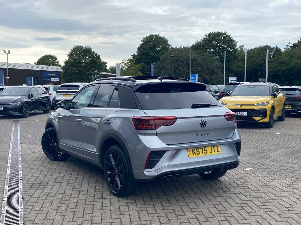Volkswagen T-Roc 2.0 Tdi R-line Suv Dsg 150 Ps U14029 Ulez Grey #4