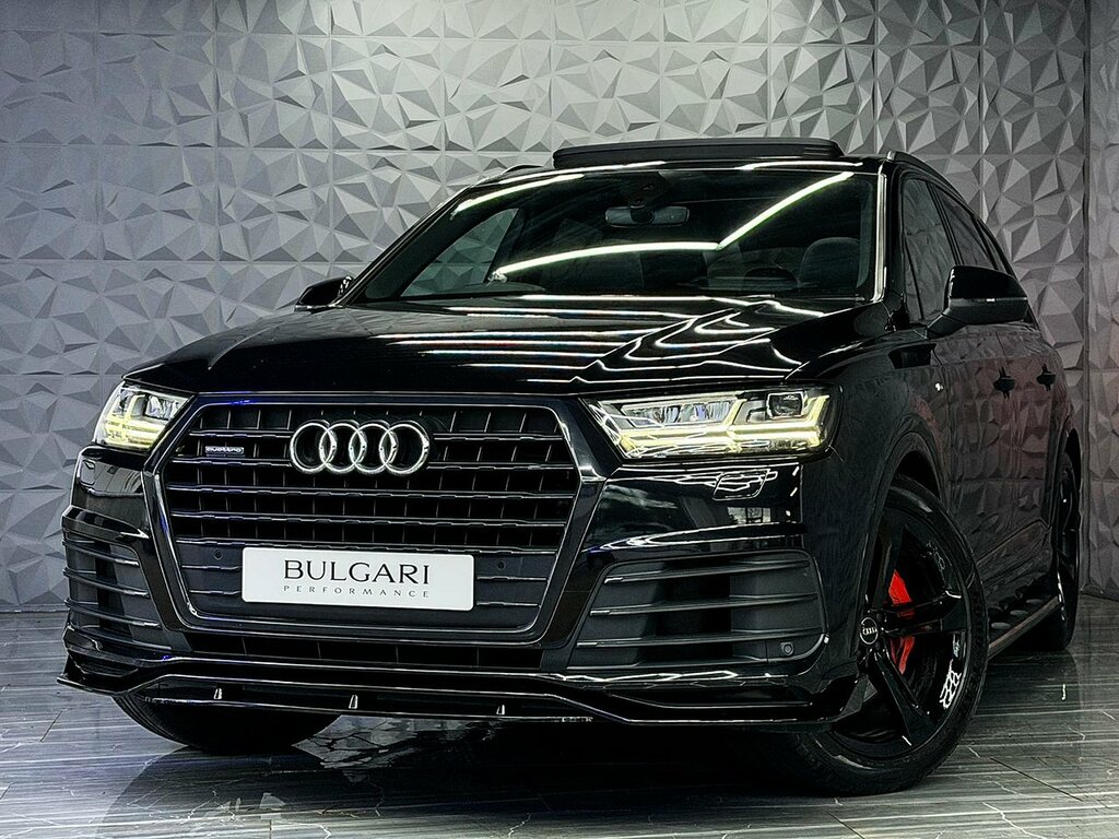 Audi Q7 Tdi V6 Black Edition Full Dealer History Top Spe Black