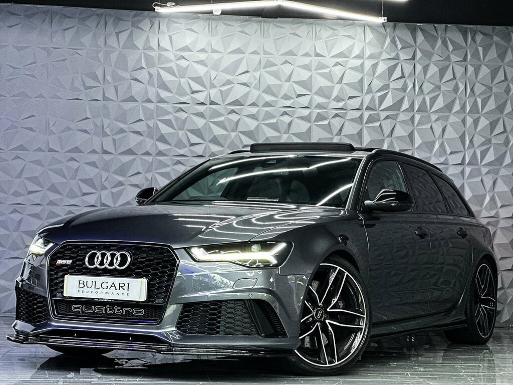 Audi RS6 Avant Tfsi V8 Mega Spec Great History U942 Ulez Grey #4