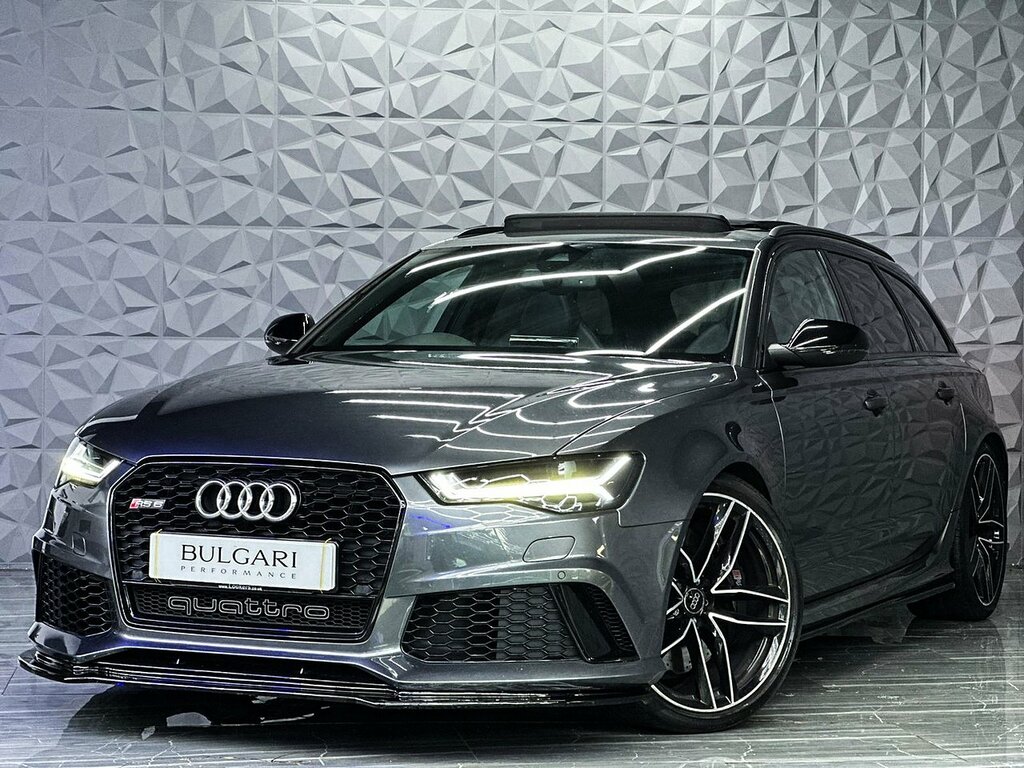 Audi RS6 Avant Tfsi V8 Mega Spec Great History U942 Ulez Grey
