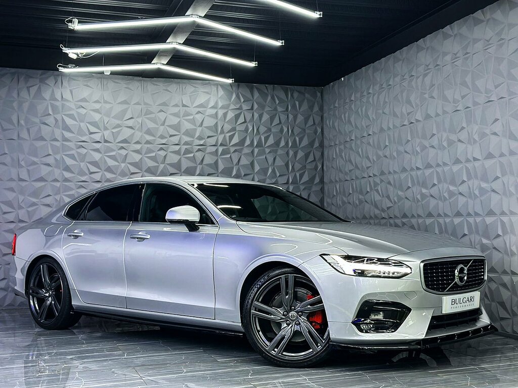 Volvo S90 D5 Powerpulse R-design U943 Ulez Silver #6
