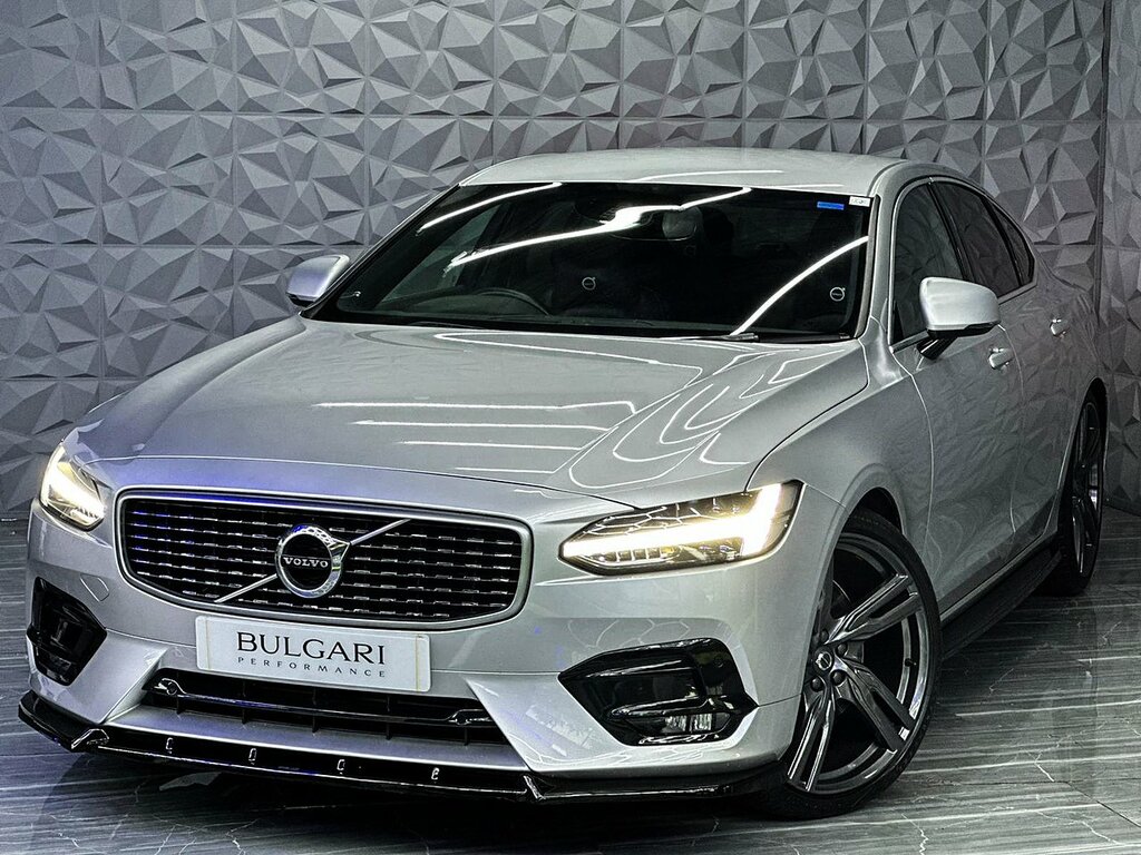 Volvo S90 D5 Powerpulse R-design U943 Ulez Silver #4