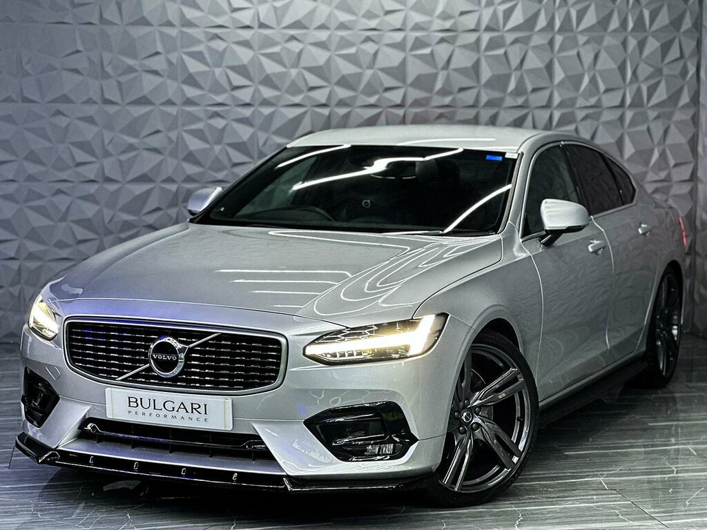 Volvo S90 D5 Powerpulse R-design U943 Ulez Silver #2