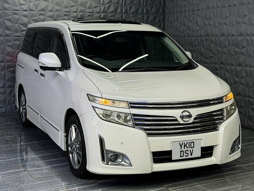 Nissan Elgrand 3.5 Only 34,000 Miles Black Leather Black #13