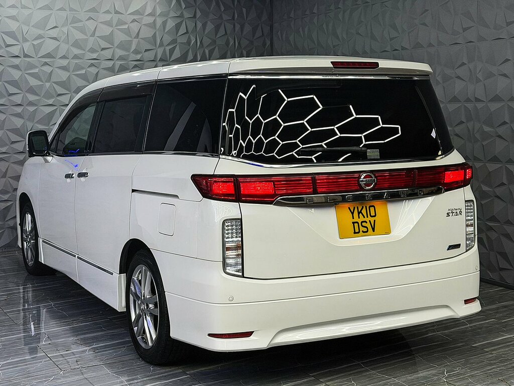 Nissan Elgrand 3.5 Only 34,000 Miles Black Leather Black #8