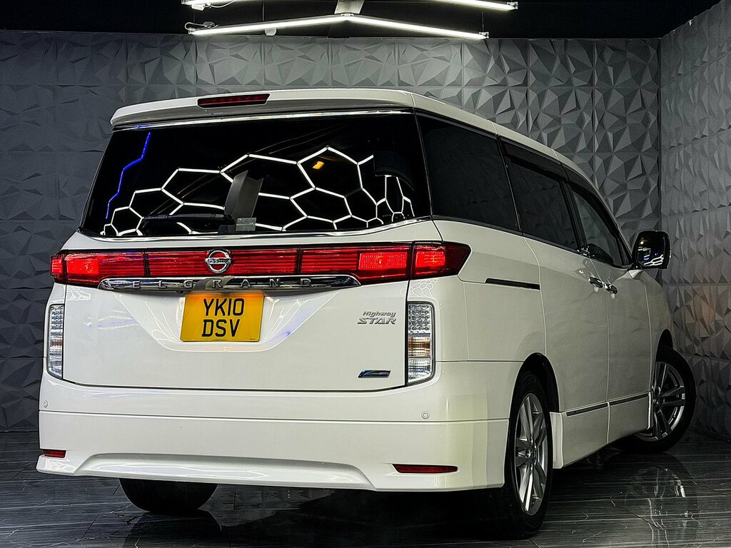 Nissan Elgrand 3.5 Only 34,000 Miles Black Leather Black #12