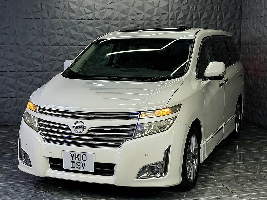 Nissan Elgrand 3.5 Only 34,000 Miles Black Leather Black #14