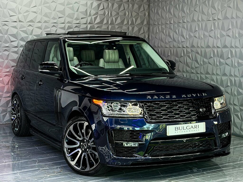 Land Rover Range Rover Sd V8 Massive Factory Spec U949 Ul Blue #6