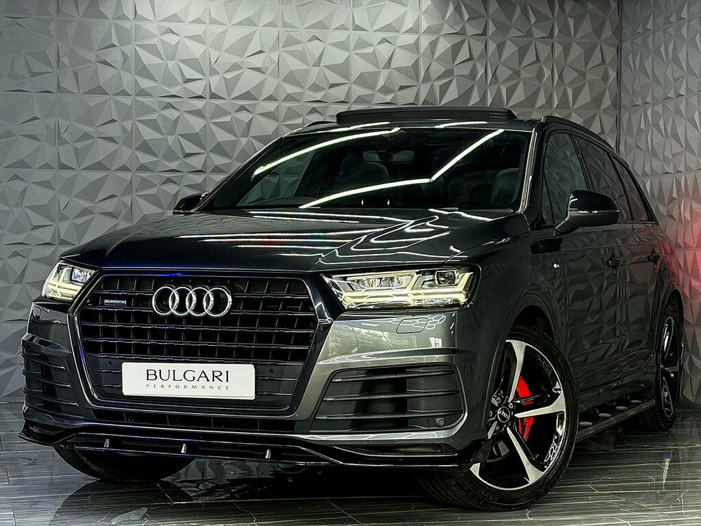 Audi Q7 Tdi V6 Black Edition Panroof Head Up Display B Grey