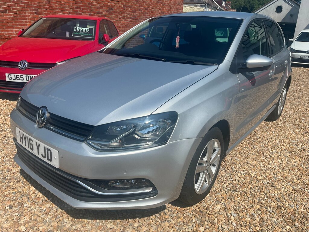 Volkswagen Polo 1.0 Bluemotion Tech Match Hatchback Man Silver