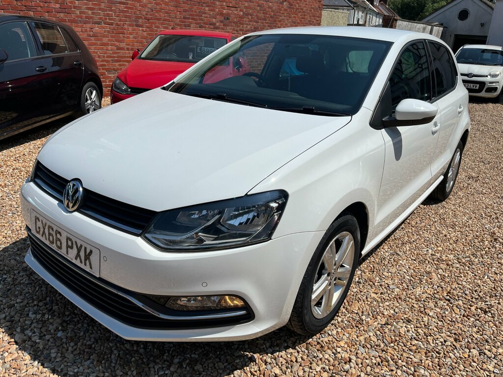 Volkswagen Polo 1.0 Bluemotion Tech Match Hatchback Man White