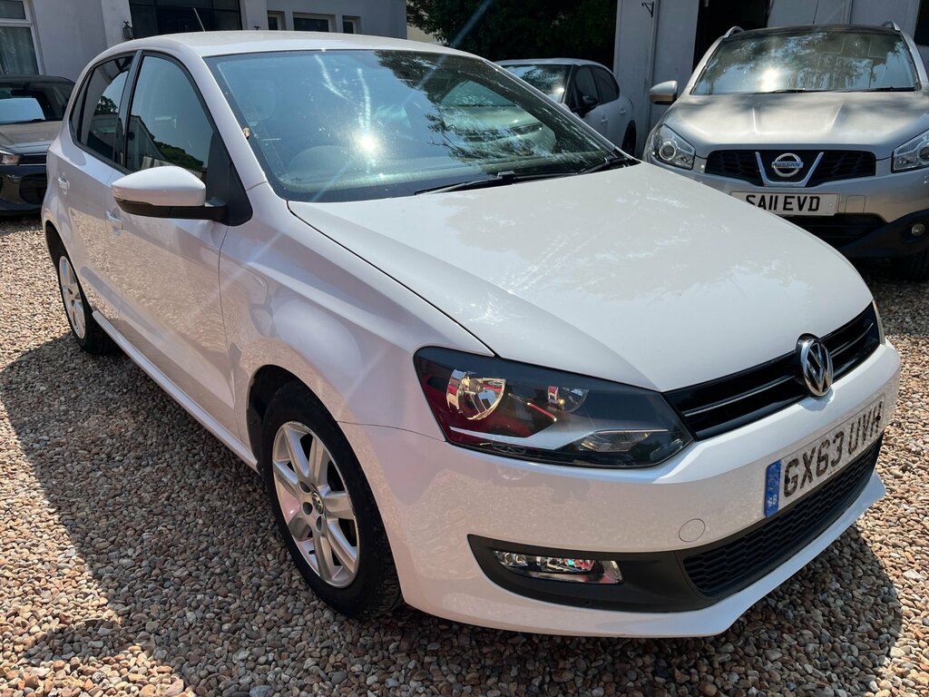 Volkswagen Polo 1.2 Match Edition Hatchback Euro White #3