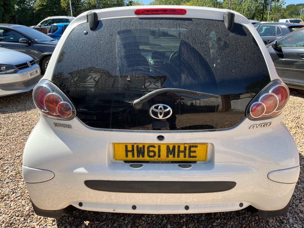 Toyota Aygo 1.0 Vvt-i Go Hatchback Euro 5 6 White #5