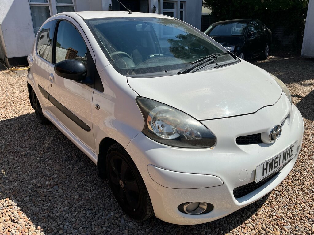 Toyota Aygo 1.0 Vvt-i Go Hatchback Euro 5 6 White #3