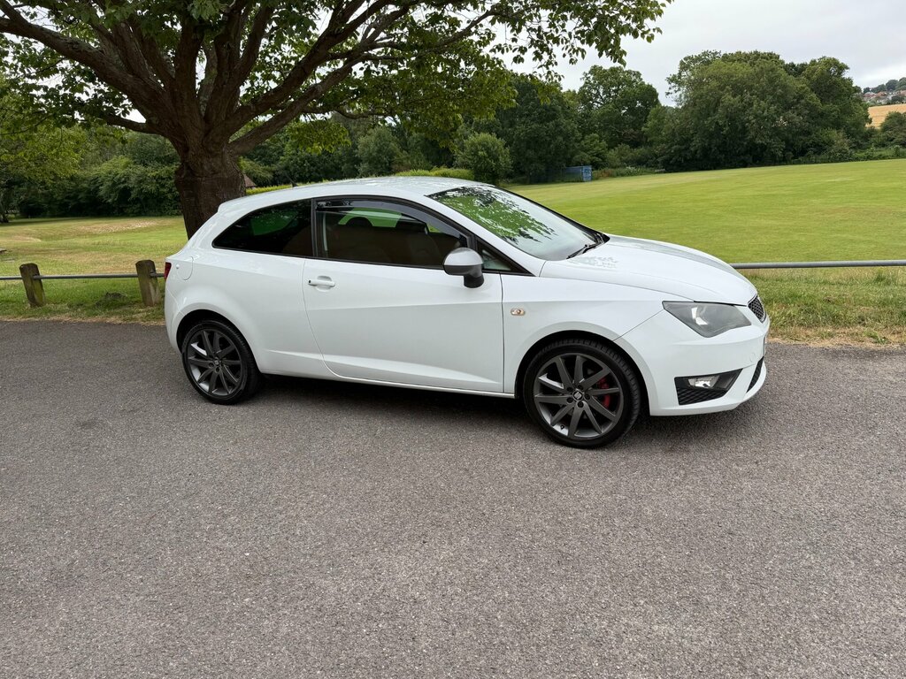 Seat Ibiza 1.4 Tsi Act Fr Edition Sport Coupe Manu White #2