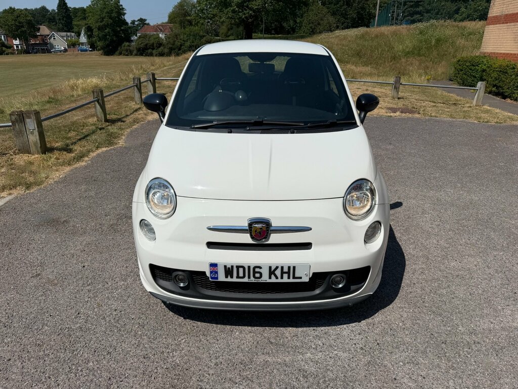 Abarth 595 1.4 T-jet Trofeo Hatchback Euro White #5
