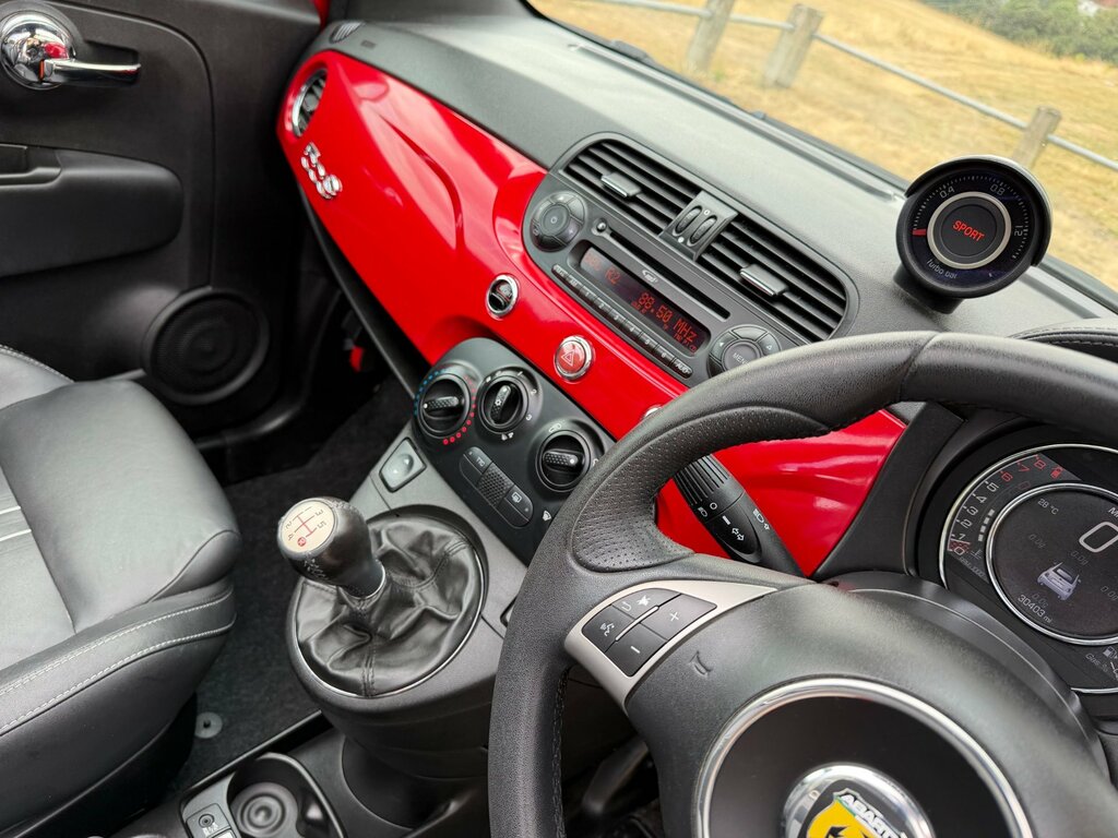 Abarth 500 2014 1.4 T-jet Hatchback Euro 5 Red #13