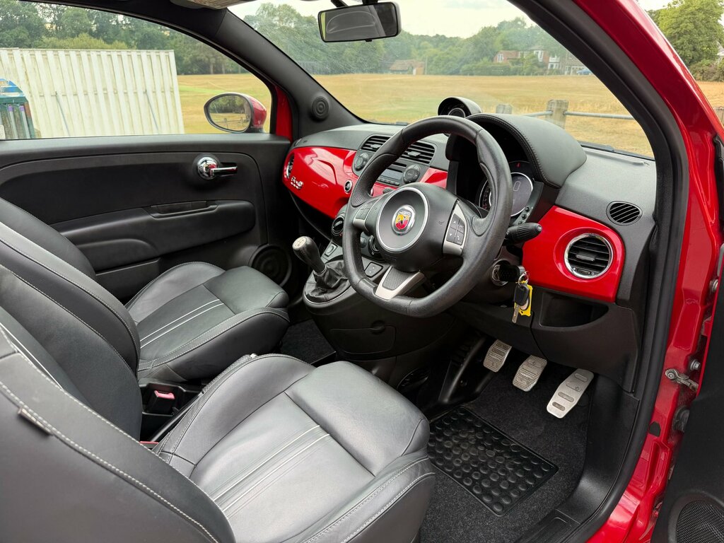 Abarth 500 2014 1.4 T-jet Hatchback Euro 5 Red #12