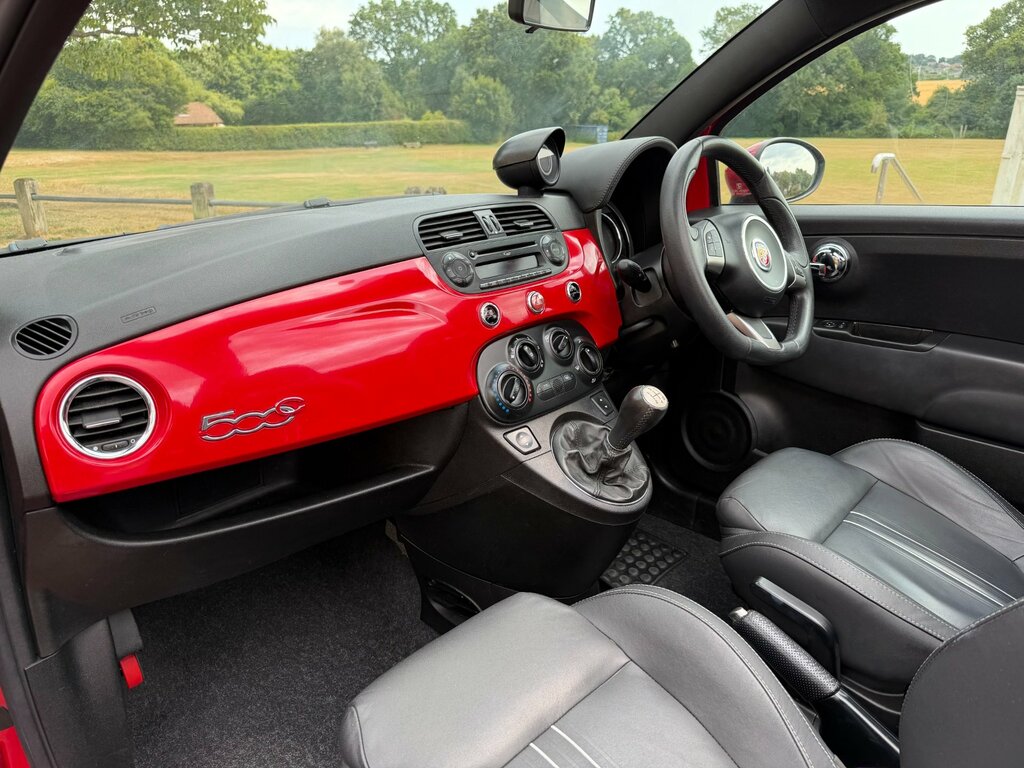 Abarth 500 2014 1.4 T-jet Hatchback Euro 5 Red #7